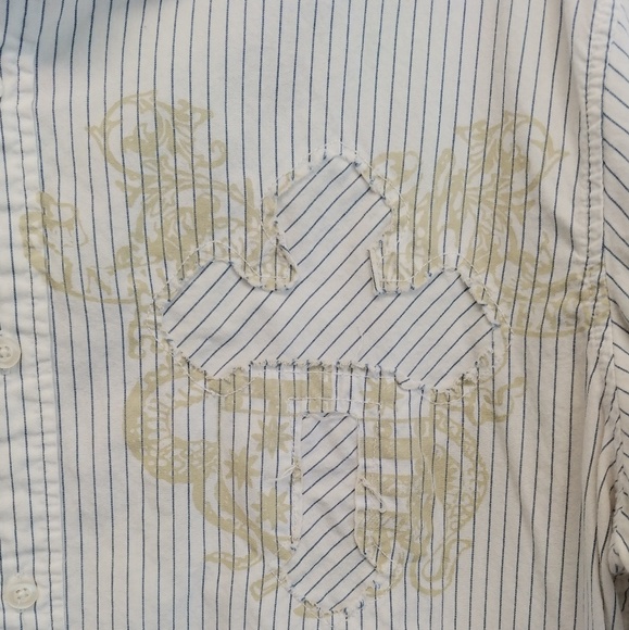 Men's Long Sleeve Carbon Black button down sz L - Picture 7 of 8